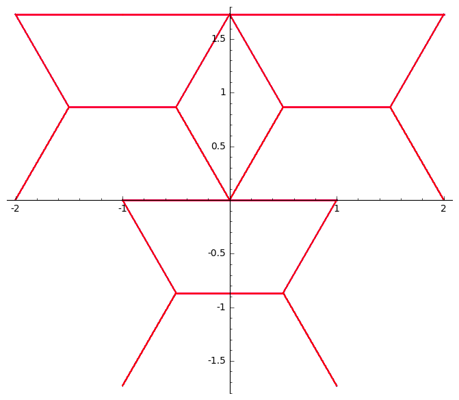 A simple geometric figure that looks a little like a Transformers logo.